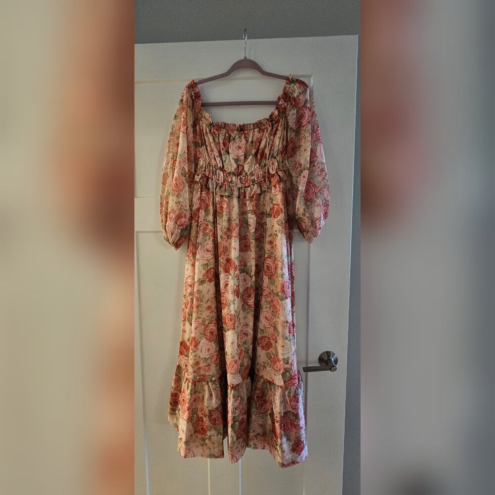 Alamour Midi Off Shoulder dress XL